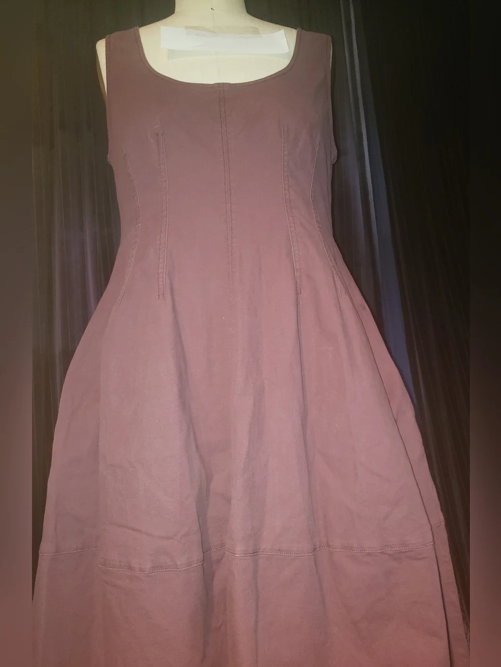 NWT. B.R. Marve Vintage Look Style Corset Maxi Dress XL - Picture 8 of 14